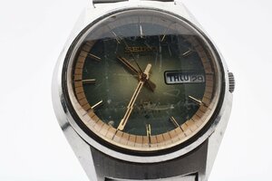 セイコー LM ロードマチック デイデイト カットガラス 5606-7270 自動巻き メンズ 腕時計 SEIKO