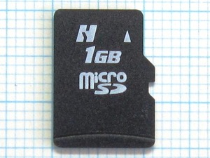 ★HAGIWARA SYS-COM microＳＤカード １ＧＢ 中古★送料６３円～