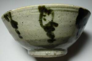 元朝期　古青磁　茶碗　人形森林鬼ごっこ図入り　海のシルクロード