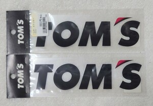 TOMS トムス ステッカー 08231-TS802 160mmタイプ 2枚