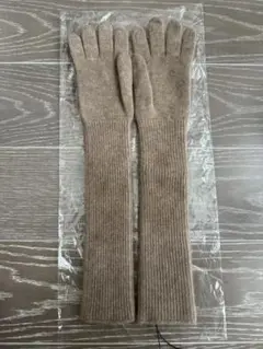 新品AURALEE Baby Cashmere Kniit Long Glove