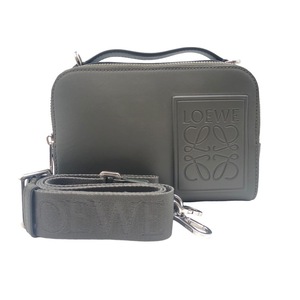 ロエベ LOEWE カメラクロスボディバッグミニ C565R41X01 オリーブ カーフ ボディバッグ レディース 中古