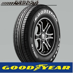 ★★【送料無料】グッドイヤーイーグルナスカー＃１☆195/80R15　107/105L☆4本出品☆ハイエース/キャラバン　ホワイトレター