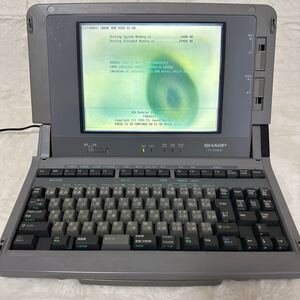 SHARP 日本語ワードプロセッサ ワープロ 書院 Shoin PC-WD2AD ジャンク