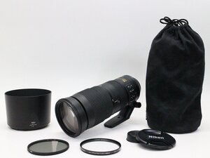 ●○Nikon AF-S NIKKOR 200-500mm F5.6E ED VR カメラレンズ 超望遠 ズーム Fマウント ニコン ポーチ付○●028373003m○●