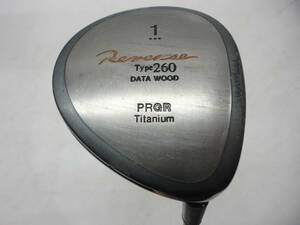 ★即決！★PRGR/プロギア★レディース右打ち用ドライバー/1番ウッド/1W★Reverse Type260 DATA WOOD★M-34★