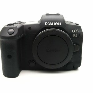 【極美品】 CANON キャノン ミラーレス 一眼レフ カメラ EOS R5 ブラック ボディ 本体のみ 動作品 美品