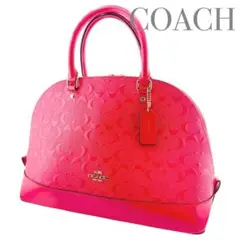 ✨希少✨COACH コーチ 2way ハンドバッグ　ショルダーバッグ　サッチェル