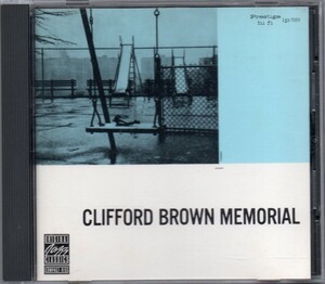 ★CLIFFORD BROWN/クリフォード・ブラウン★MEMORIAL★OJC初期盤