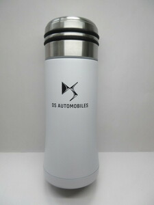 ★超レア　稀少★DS AUTOMOBILES　★ステンレスサーモ　マグ　thermo mug 水筒★350ｍｌ★白★新品・未使用品★定形外６６０円★