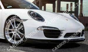 ★PORSCHE 991.1 前期カレラ VRSタイプ フロントスポイラーセット/カーボンリップ/C2S/GTS/GT3/シュタイナ/991前期/911 2011/11-現行☆