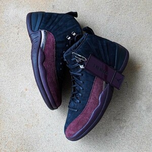 【WMNS27.5cm】A Ma Maniere Nike Wmns Air Jordan 12 Retro SP Black Burgundy DV6989-001 ア マ マニエール エアジョーダン AJ12 ナイキ