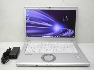 ☆1円☆第8世代☆CF-LV8RDHVS☆Core i5 1.60GHz/8GB/SSD256GB☆累積6880.高解像度1920×1080☆無線/カメラ/Office/Win11 DtoD領域☆