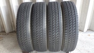 2023年製 ＢＳ ブリヂストン ブリザック VL1 155/80R14 88/86N LT 中古4本セット 061126