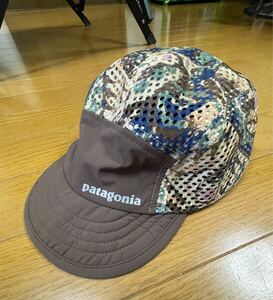 50周年限定 Patagonia パタゴニア ダックビル 帽子 キャップ Duckbill ランニング　ブラウン　茶色　メッシュ TPCO