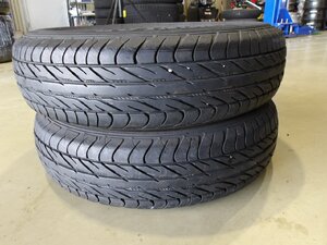 (R06/08/31-5) Φ 12インチ / タイヤ / ダンロップ / EC201 / 145/80R12 74S / 2本 / 中古 / 2022年製造