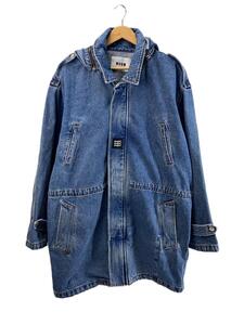 MSGM◆コート/46/コットン/IDG/2540mh40ly