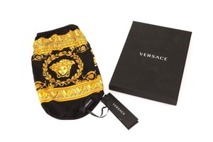 ヴェルサーチ ベルサーチ ドッグTシャツ 新品 VERSACE DOG T-SHIRT ZDOGTSH02 ZC0P0173 Z7011 sizeM 新品