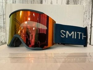 新品未使用 23-24 SMITH SQUAD MAG Pacific Flow / CP Photochromic Red Mirror(調光) / CP Storm Amber ゴーグル