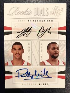 初年度/99 RC Auto 09 Panini Patrick Mills Patty パティ・ミルズ ルーキー サイン NBA 豪代表 バスケ Nets FIBA ワールドカップ 大活躍