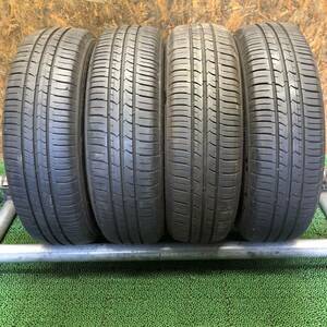 GOODYEAR　EFFICIENTGRIP　ECO　EG01　155/65R14　75S　極上バリ山4本価格　I-133　福岡　★引き取り大歓迎★千円スタート★早い者勝ち★