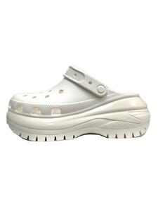 crocs◆MEGA CRUSH/サンダル/24cm/WHT