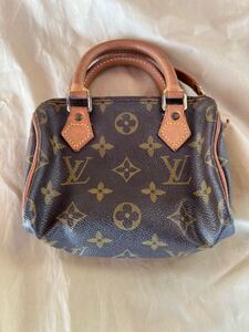 LOUIS VUITTON ルイヴィトン ミニスピーディ モノグラム ハンドバック・ポーチ 中古品 