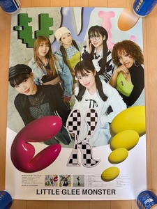 Little Glee Monster　リトルグリーモンスター　UNLOCK！　B2サイズ告知ポスター　2024. 3.20 Release