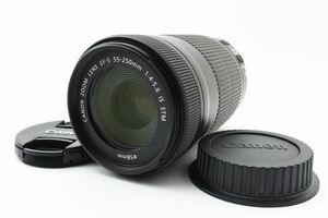 #z185★極上美品★ Canon キヤノン EF-S 55-250mm F4-5.6 IS STM