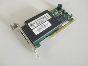 FAXモデムカード 56K PCI内蔵モデム　F-1156IV/R9C　交通部電信局　RH56D-PCI　ロープロタイプ