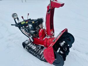 北海道　ヤナセ　88HST 9馬力　除雪機　電動オーガ　操作簡単 スノースロワー