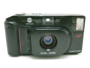 ★ハローカメラ★1円スタート★3719 ミノルタ MINOLTA MAC-DUAL/フィルムカメラ (シャッター.ストロボOK) 動作品 即決有り