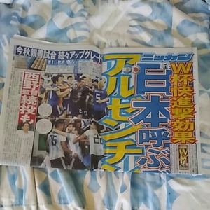 日刊スポーツ●2018年6月29日 日刊スポーツ●サッカー●新聞