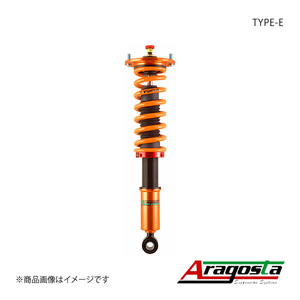 Aragosta 全長調整式車高調 with アラゴスタカップ 4CUP 1台分 ランサーエボリューション10 ストリート CZ4A 3AAA.D8.E1.000+4CUP