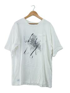 WTAPS◆20AW/VANS/MOSH PIT S/S TEE/コラボ/Tシャツ/4/コットン/ホワイト/ポケット