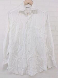 ◇ ◎ green label relaxing グリーンレーベル UNITED ARROWS 長袖 シャツ サイズ39 ホワイト メンズ P