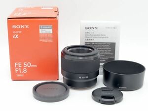 807■ほぼ新品■ SONY ソニー SONY FE 50mm F1.8 SEL50F18F