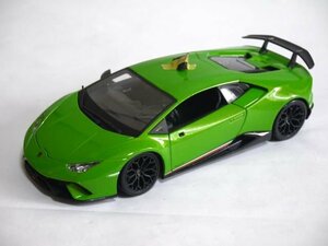 ▽※ジャンク Maisto マイスト 1/18 Lamborghini ランボルギーニ Huracan ウラカン Performante ミニカー ※本体のみ