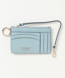 「kate spade new york」 カードケース ONESIZE ブルー レディース