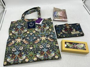 【1円スタート】LIBERTY FABRICS セット売り バッグ ポーチ メガネケース MINATONO TENRANKAI 保管品 未使用込 MK0926L