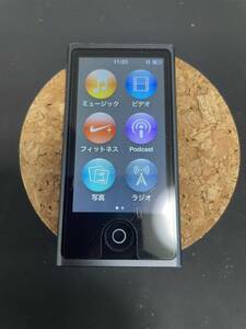 iPod nano 16GB 第7世代 MD481J A1446 スペースグレイ　Apple 本体のみ