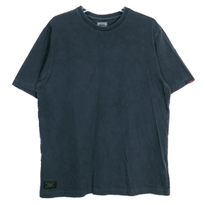 ⑥ WTAPS ダブルタップス 15SS BLANK SS/TEE.COTTON 151ATDT-CSM18 ブランク ショートスリーブ Tシャツ ブラック 無地 半袖 カットソー