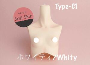 angel philia vmf50 ドール用 外皮パーツ 上胴パーツ Type-C1/C ホワイティ softskin 彩色済 オビツ50 paradox アゾン50 pinkdrops 柔らか