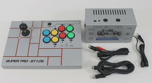 □現状品□ SIGMA VIDEO GAME + SUPER PRO・STICK コントロールBOX＋ジョイスティク シグマ電子 (2761272)