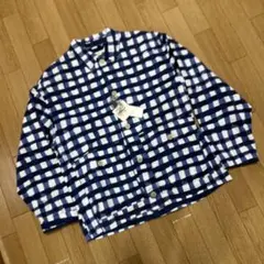 新品　UNIQLO ユニクロ✖️MARNI コラボ　ジャケット　チェック柄　青　白