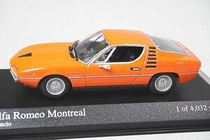 ミニチャンプス PMA 1/43 Alfa Romeo アルファロメオ モントリオール 1973 オレンジ 400120620