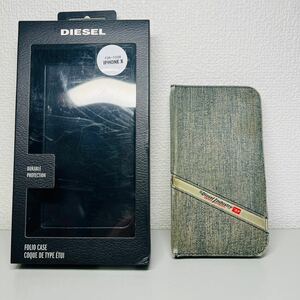 DIESEL iPhone10 手帳型ケース スマホケース