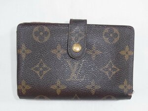 ルイヴィトン LouisVuitton 二つ折りがま口財布 ポルトフォイユ・ヴィエノワ モノグラム M61674 SD0034 中古品