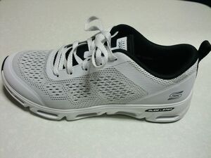 ◆送料無料！SKECHERS・スケッチャーズ/Glide-Step Gratify Lume/白黒・24.5★