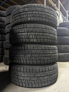 ★送料無料★ 165/55R14 2019年製 8分山 ヨコハマ iceGUARD iG50 PLUS 4本/中古スタッドレスタイヤ(冬タイヤ) AZ－ワゴン N7203_B2